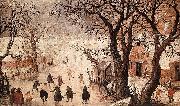 Hendrick Avercamp Winter Landscape oil painting artist